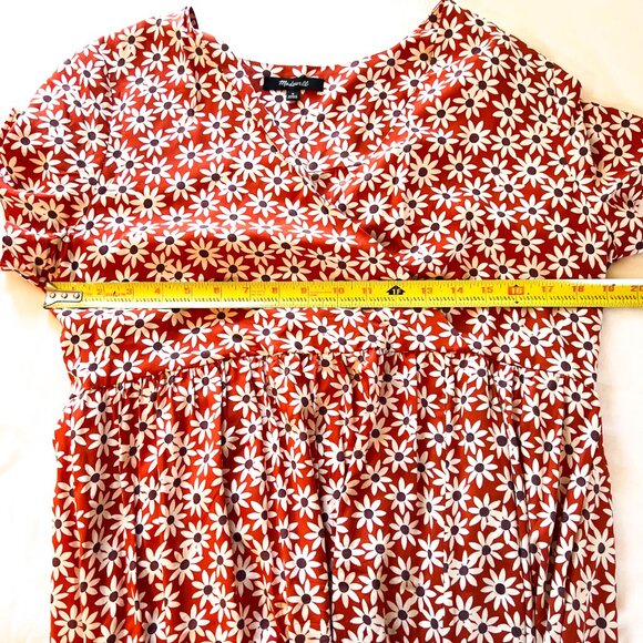 Madewell Clara Midi Dress in Falling Daisies Medium - Picture 11 of 14